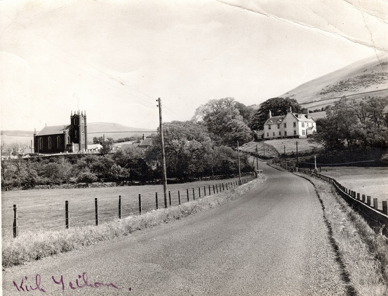 The Road from Town to Kirk Yetholm c.1925